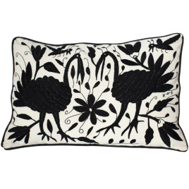 Coussin noir 40x60 Otomi ViBamos