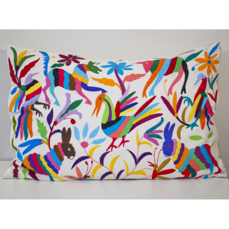 Coussin multicolor 80×60 Otomi ViBamos