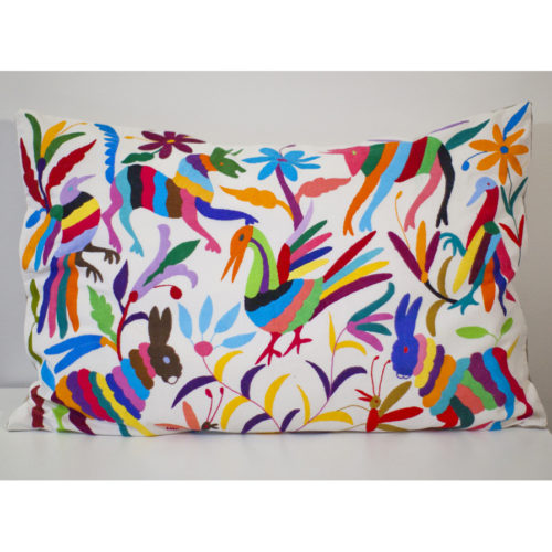 Coussin multicolor 80x60 Otomi ViBamos