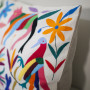 Coussin multicolor 80x60 Otomi ViBamos