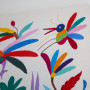 Tableau Alebrijes Otomi de ViBamos tissu Otomi mexicain